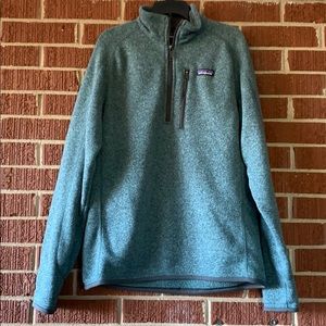 Patagonia men’s better sweater 1/4 zip